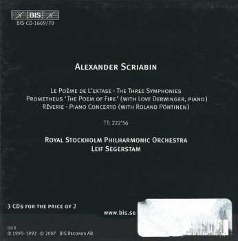 3CD Alexander Scriabine: Orchestral Works