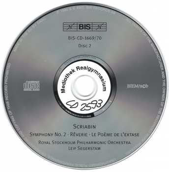 3CD Alexander Scriabine: Orchestral Works