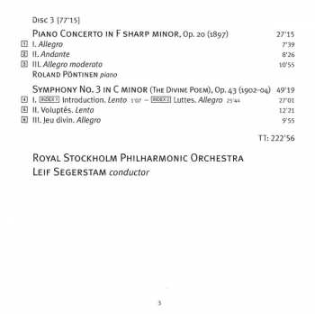 3CD Alexander Scriabine: Orchestral Works