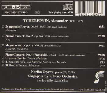 CD Noriko Ogawa: Piano Concertos Nos. 2 & 4, Symphonic Prayer, Magna Mater