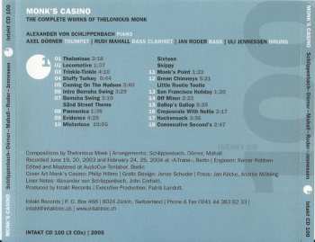 3CD/Box Set Alexander von Schlippenbach: Monk's Casino (The Complete Works Of Thelonious Monk)