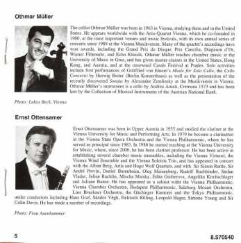 CD Alexander Von Zemlinsky: Cello Sonata • Three Pieces For Cello And Piano • Trio For Clarinet, Cello And Piano
