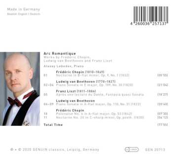 CD Alexey Lebedev: Arc Romantique