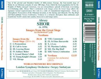 CD The London Symphony Orchestra: Images From The Great Siege • Verdiana