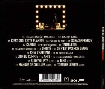 CD Alexis HK: Inavouable