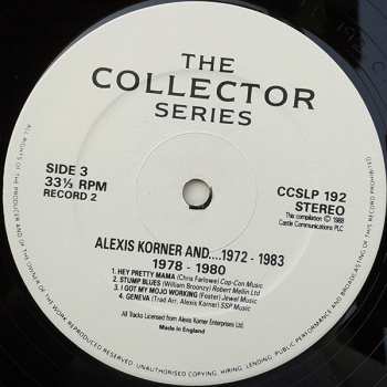 2LP Alexis Korner: Alexis Korner And... 1972 - 1983