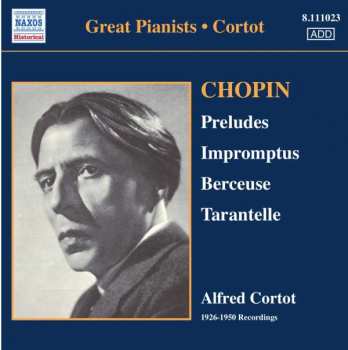 Album Frédéric Chopin: Chopin Vol.1 :Preludes, Impromptus, Berceuse, Tarantelle