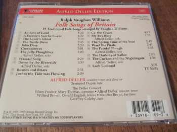CD Alfred Deller: 19 Folk Songs Of Britain