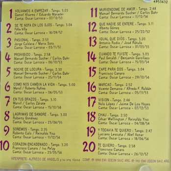 CD Alfredo de Angelis Y Su Orquesta Típica: Tangos Sentimentales