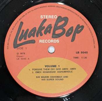 5LP/Box Set Waziri Oshomah: Vol. 1-5 (1978-1984) LTD
