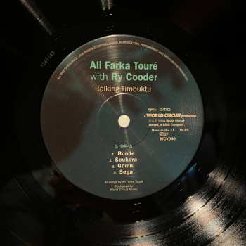 2LP Ali Farka Touré: Talking Timbuktu