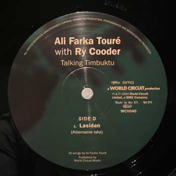 2LP Ali Farka Touré: Talking Timbuktu