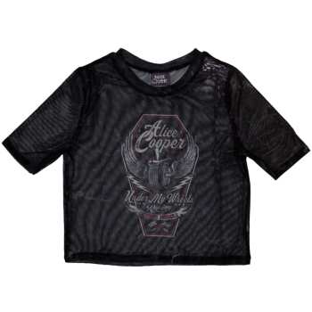 Merch Alice Cooper: Women's Crop Top Under My Wheels