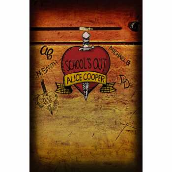 Merch Alice Cooper: Textile Poster Schools Out