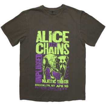Merch Alice In Chains: T-shirt Unplugged Dog
