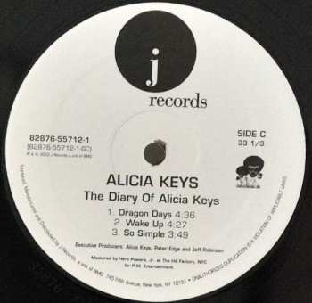 2LP Alicia Keys: The Diary Of Alicia Keys