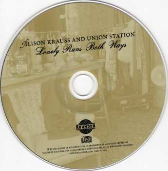 CD Alison Krauss & Union Station: Lonely Runs Both Ways