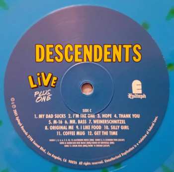 2LP Descendents: Live Plus One CLR | LTD