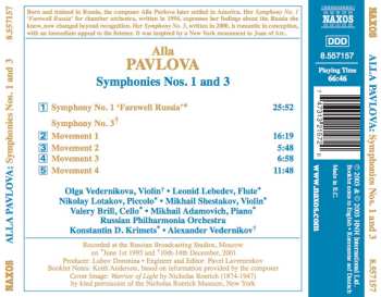 CD Alexander Vedernikov: Symphony No. 1 "Farewell Russia", Symphony No. 3