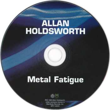 CD Allan Holdsworth: Metal Fatigue