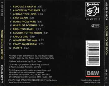 CD Allan Taylor: Colour To The Moon