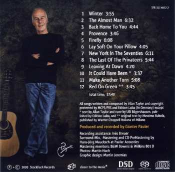 SACD Allan Taylor: Leaving At Dawn