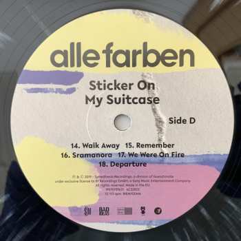 2LP Alle Farben: Sticker On My Suitcase CLR