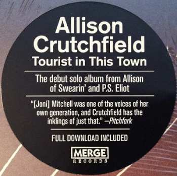 LP Allison Crutchfield: Tourist In This Town