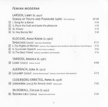 SACD Allmänna Sången: Femina M♀derna
