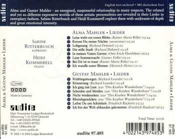 CD Gustav Mahler: Lieder