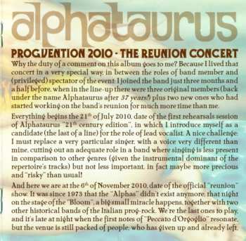 CD Alphataurus: Live In Bloom ✩ Progvention Nov. 6th 2010