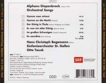 CD Hans Christoph Begemann: Orchestral Songs