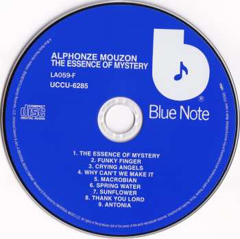 CD Alphonse Mouzon: The Essence Of Mystery