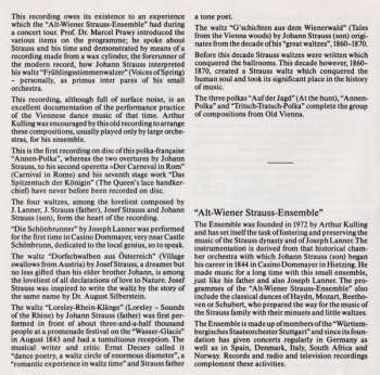 CD Alt-Wiener Strauss-Ensemble: Dorfschwalben Aus Österreich