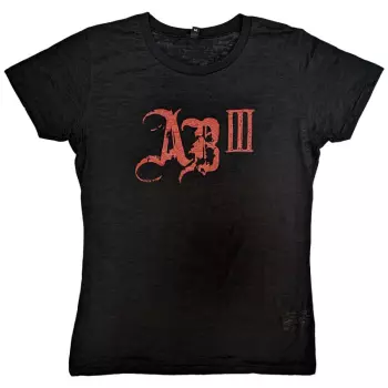Women's T-shirt Ab Iii Red Logo Alter Bridge