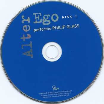 2CD Philip Glass: Music In The Shape Of A Square - 600 Lines
