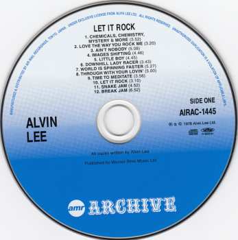 CD Alvin Lee: Let It Rock LTD