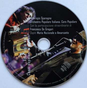 CD Francesco De Gregori: Vola Vola Vola. Canti Popolari E Canzoni