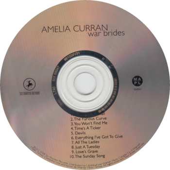 CD Amelia Curran: War Brides