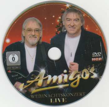 CD/DVD Amigos: Weihnachtskonzert Live