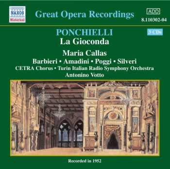 3CD Amilcare Ponchielli: La Gioconda