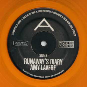 LP Amy LaVere: Runaway's Diary CLR