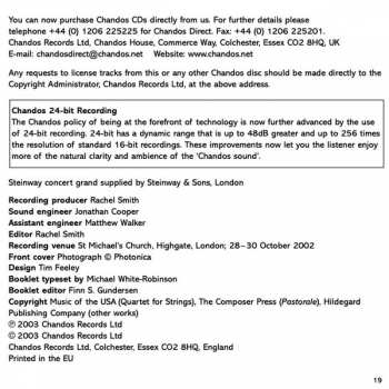 CD Amy Marcy Cheney Beach: Violin Sonata - Quartet For Strings in One Movement - Pastorale For Woodwind Quintet - Dreaming