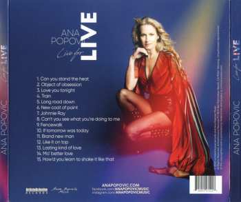 CD Ana Popović: Live for LIVE