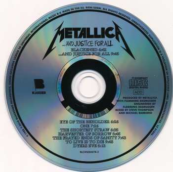 CD Metallica: ...And Justice For All DIGI