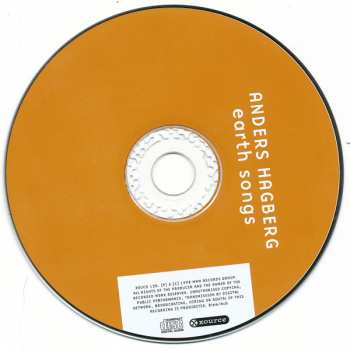 CD Anders Hagberg: Earth Songs