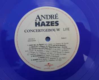 2LP André Hazes: Concertgebouw Live CLR