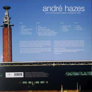 2LP André Hazes: Live In Het Olympisch Stadion Amsterdam 2002