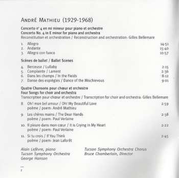 CD George Hanson: Concerto No.4 • Orchestral Works