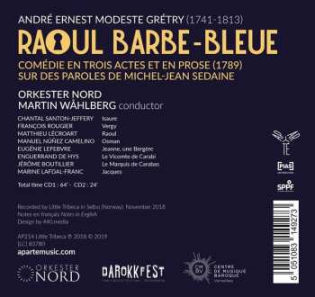 2CD Andre Modeste Gretry: Raoul Barbe Bleue